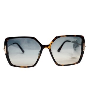 TOM FORD Joanna Butterfly Havana  Sunglasses NEW
